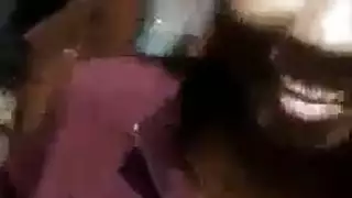ضخمة الأبنوس الثدي والحمار في بورنو صريح