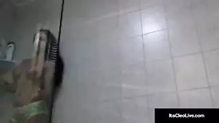 كليو وريد الشعر لطيف يفعل كل أنواع الأشياء المشاغب مع شريكهم الجديد