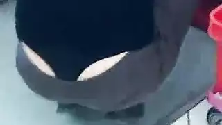 مثليات عيد الميلاد قرنية في ثُلاثي جنسي صريح