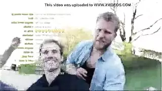 الرجل الغريب يستعرض عضوه الضخم ويُثبت أنه فحل