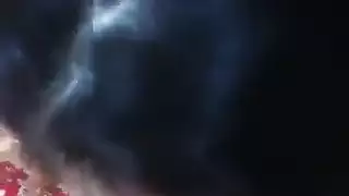 تنظيف عميق باللسان على وجهها قبل بورن صريح