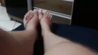 جنس نوم مع ابنة العم: إيلاج قوي وبلوغ الذروة الرطب