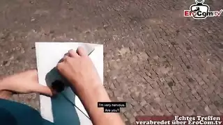 جلسة ممارسة جنس خام في موعد أعمى مع مراهقة ألمانية ساخنة