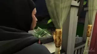 غارة على قصر الملكة: نوبة جماع إباحية صريحة