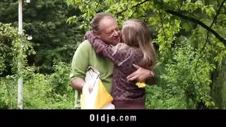 جنس ساخن مع عجوز