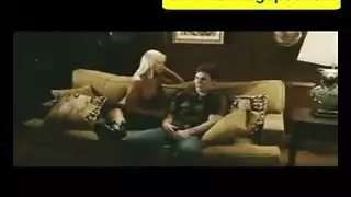 تدريب حلقي مزدوج بقضيب صناعي ضخم