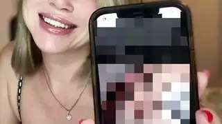 مال مقابل السائل المنوي: عاهرة شقراء تؤدي جنس فموي وعلاقة جنسية مقابل المال