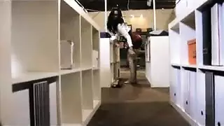 بورنو مكتب خشن: السكرتيرة تأخذه كله على المكتب