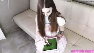 جسد مثير في فيلم إباحي