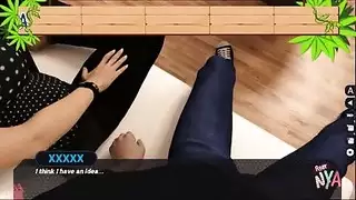 مراهق وامرأة أكبر سناً في جلسة جنس صريحة