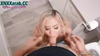 الزوجة الحارّة تشارك العريس المسروق لإدخال مزدوج