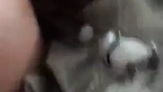  انفجار مني ضخم على وجه الشقراء وحلقها