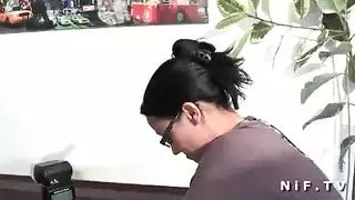 زب خشين في طيز