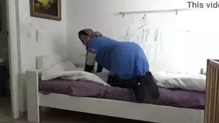 فتاة عربية حامل مثيرة تُمارس معها الجنس بقسوة من قبل زوجها الألماني