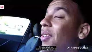 xxx على جانب الطريق: استمناء عبر الكاميرا مع إطلالة