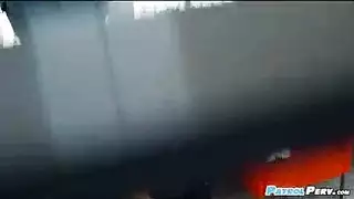 أوقية لوكاس ستون المليئة بالسائل المنوي في الفحل العظيم