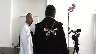 عارضة سودانية ساخنة كاترينا في جنس شرجي خشن