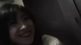 بنت صغر مع رجال اسمر