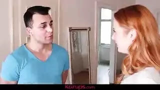 أحمر الشعر زي الفرنسية