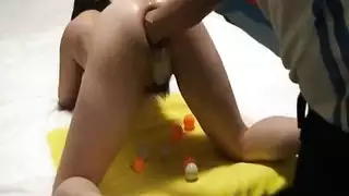 أصلع سخيف إختراق ثلاثي