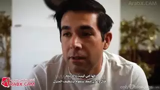 متناكة تتناك من اخ زوجها بالحمام مترجم بالعربية