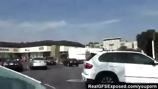 مراهقات سحاقيات تمارسن الجنس في سيارة متوقفة