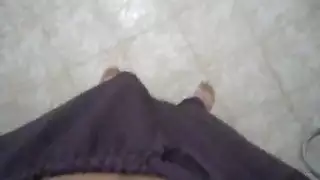 وسيم شرق أوسطي في مشهد جنسي خام