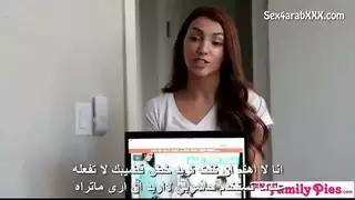 أفلام إثارة عربية: أختي تتعرض للقذف الداخلي بينما نشاهد