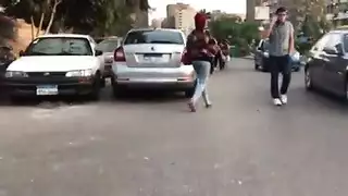 سمراء محجبات