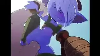 امرأة مع حصان حقيقي
