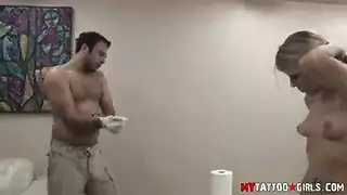 تاتو كرتون مع أخته المتزوجه