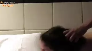 بورن قاسي: مدام غادة ذات الصدر الكبير تركب قضيب عشيقها