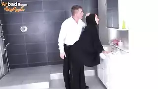 فم نظيف وجنس قذر: مشهد بورنو كامل