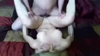 blonde french guinean slut takes bald grandpas cock