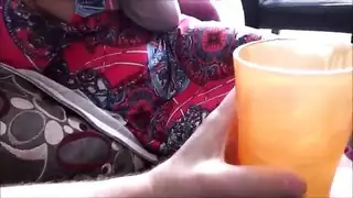 الولد ناك امة في المطبخ