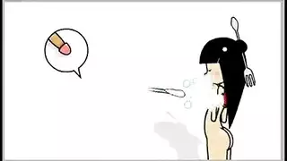 بورن شرجي عنيف مع اختراق عميق