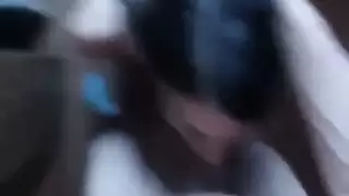 الزوج يستفيد استفادة كاملة من زوجته السمراء المستعدة