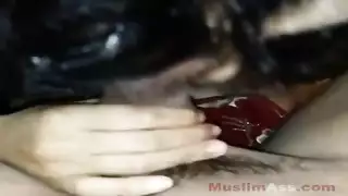 شريط خاص: فرج الزوجة العربية وفاء يُدق بوضعية الكلب