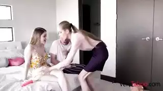 ضعف المتعة لشاب محظوظ