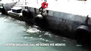 جنس فموي عنيف: روكو يضرب حلق إليزا بقضيبه السمين