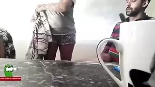ينيكها علي سطح