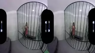 جلسة جنس افتراضي صريح مع ممثلة البورنو أنجيلا وايت في دور نزيلة سجن