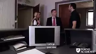 sweet blonde with a perfect booty takes it deep