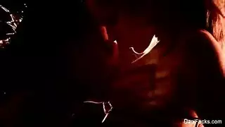 ٦ خيال جنس جماعي: عاهرتان تنيكهما قضيب وحشي