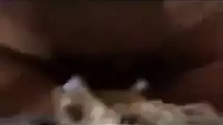 أحمر الشعر الهواة يأخذ الديك الأسود الثابت أحمر الشعر الهواة يأخذ الديك الأسود الثابت
